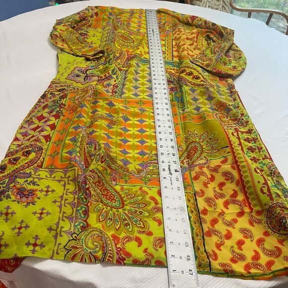 NWT RAJ Hippie Boho Chic Paisley Cardigan Duster One Size New - Picture 7 of 7